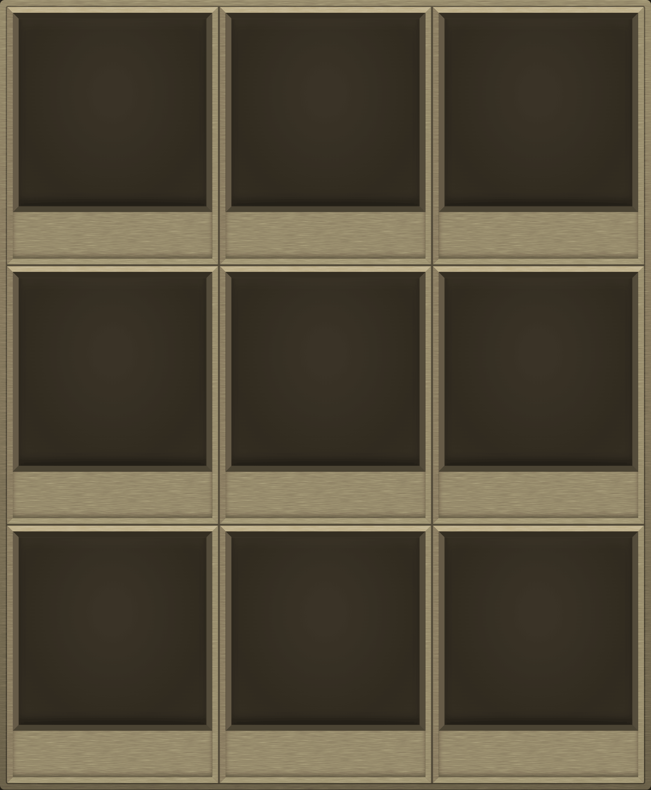 Desert Khaki Display Case (3x3)